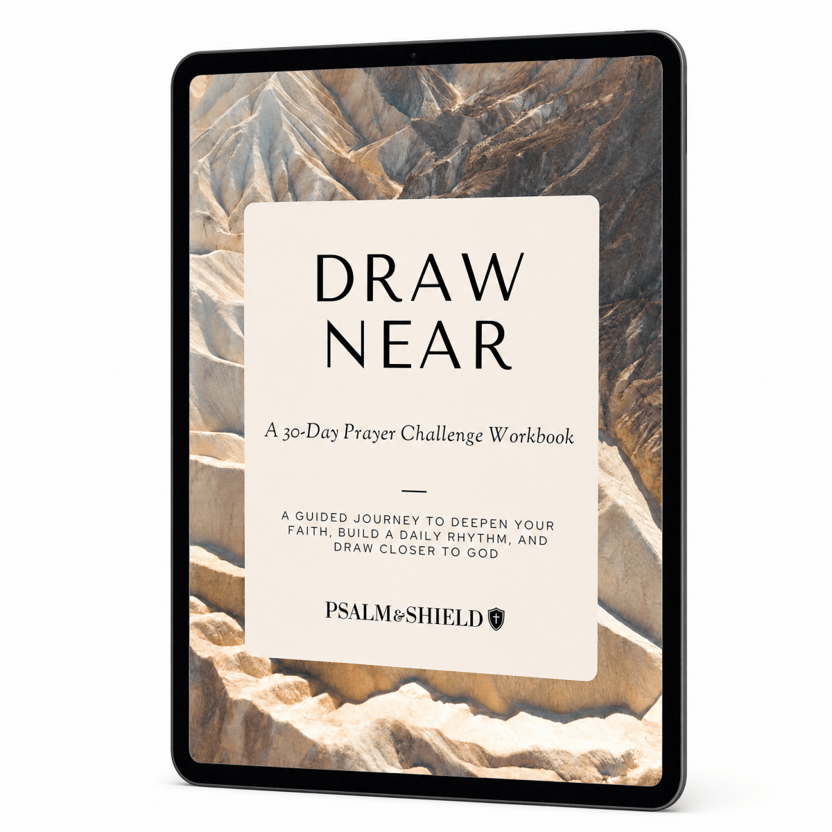 Draw Near: A 30-Day Prayer Challenge Workbook (Digital Download) - Psalm & Shield