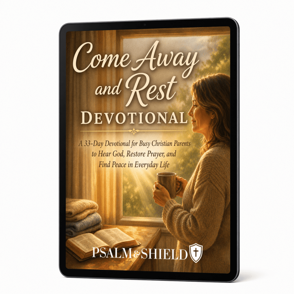 Come Away and Rest: A 33-Day Devotional for Busy Christian Parents (Digital Download) - Psalm & Shield