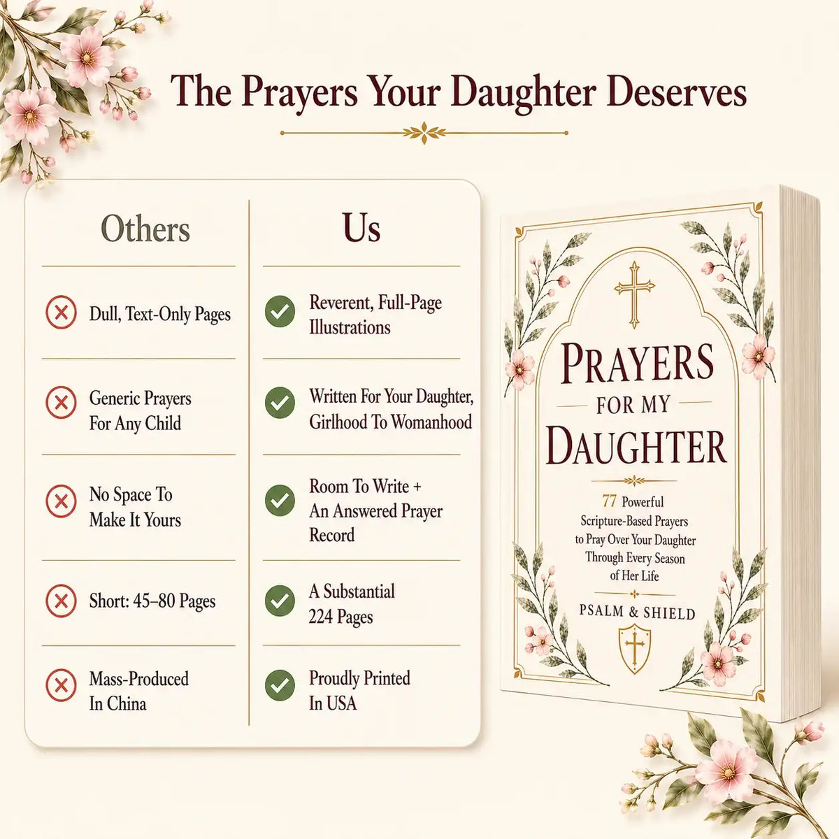 Prayers For My Daughter by Psalm & Shield - Psalm & Shield