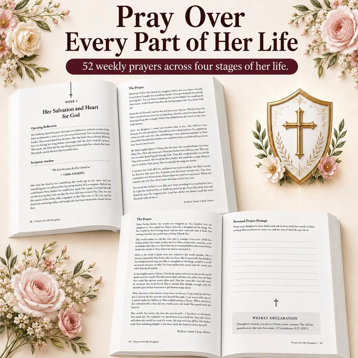 Prayers For My Daughter by Psalm & Shield - Psalm & Shield